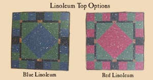 Linoleum Top Options